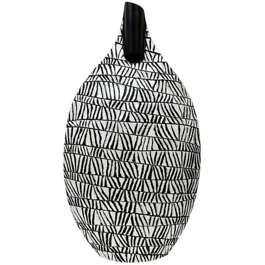 Patterned Teardrop Vase - Large