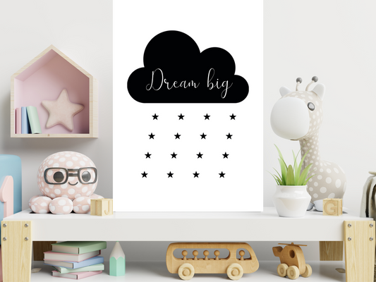 Dream Big Cloud & Stars