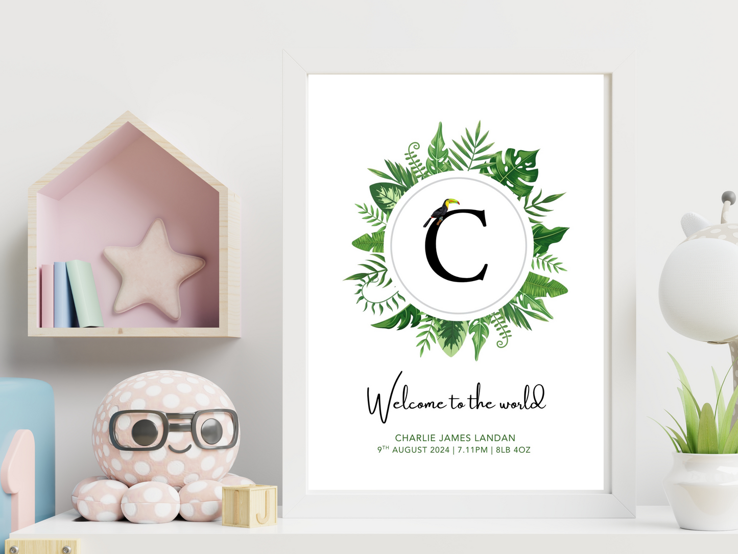 Newborn Jungle Personalised