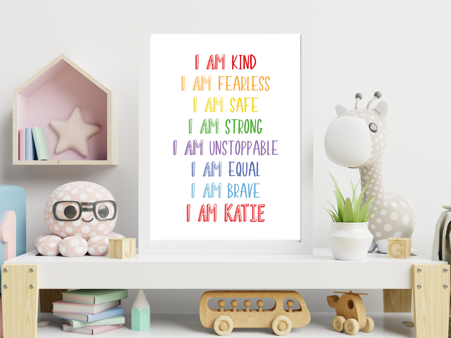 I Am Rainbow Personalised