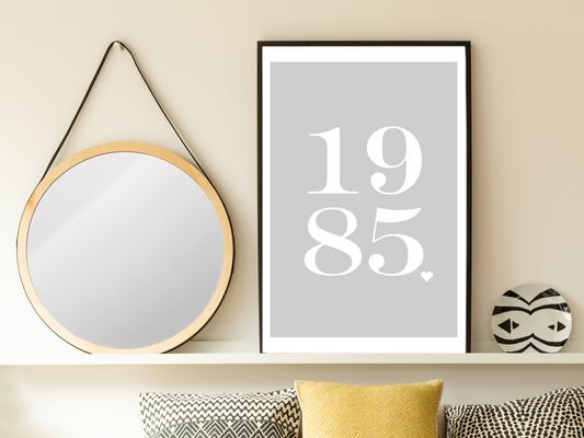 Personalised Year Print