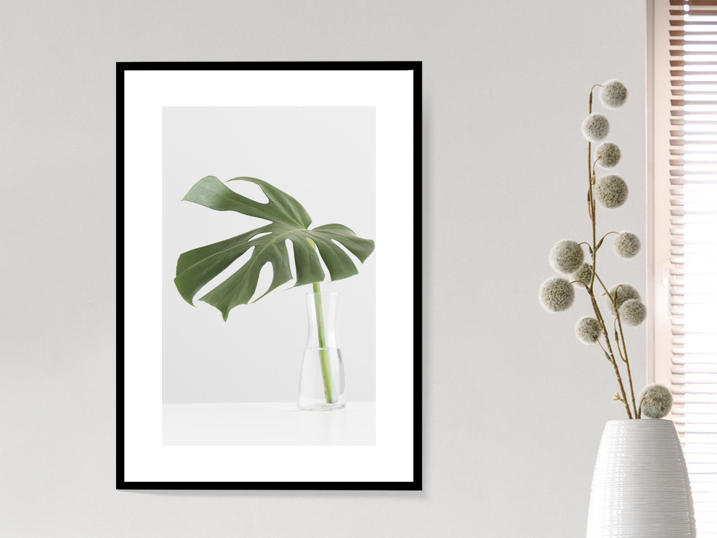 Monstera In Glass