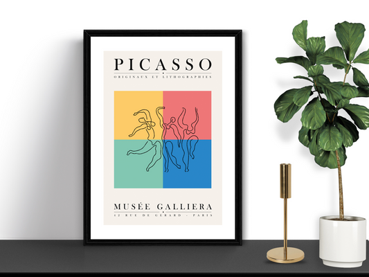 Picasso Three Dancers