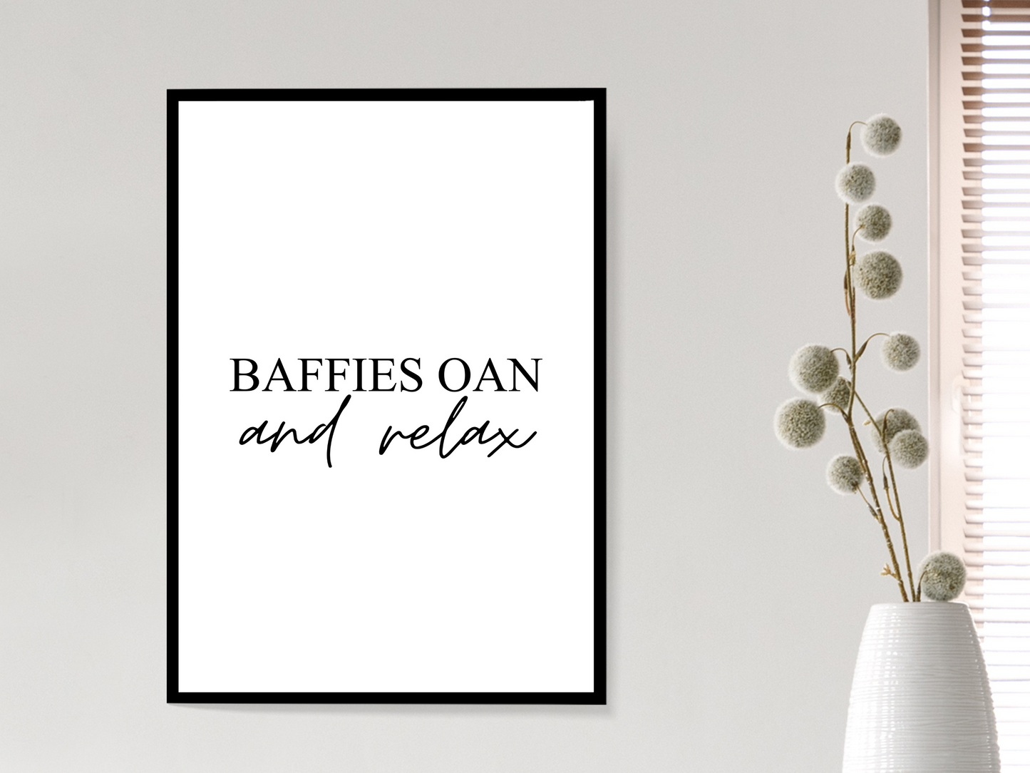Baffies Oan And Relax