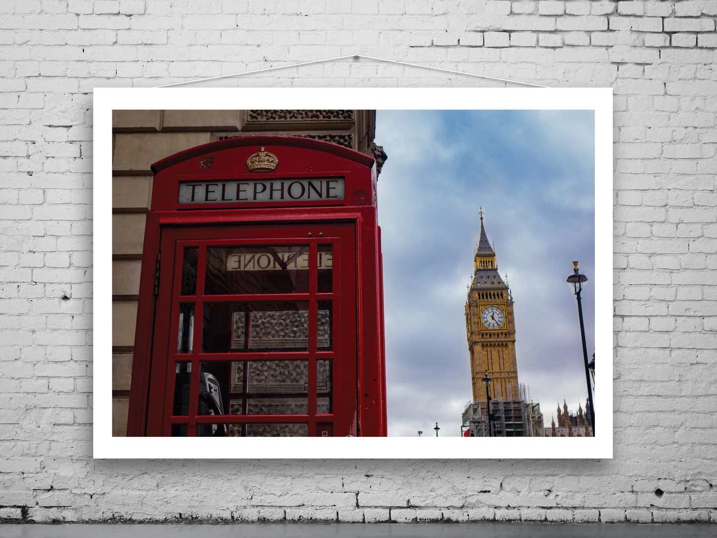 London Telephone Box & Big Ben