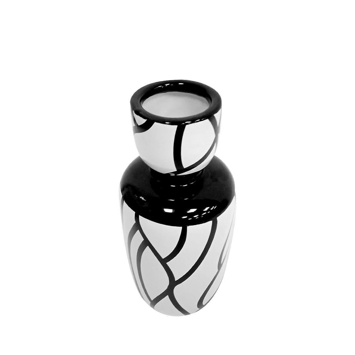 Obsidian Flow Vase