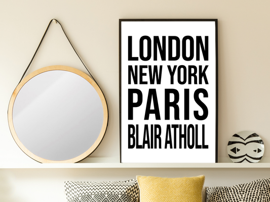 Blair Atholl Bold Print