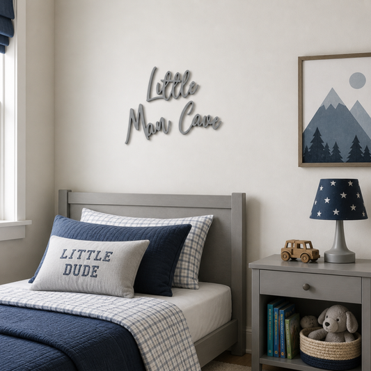 Little Man Cave Word Set