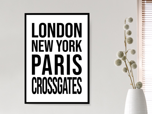 Crossgates Bold Print