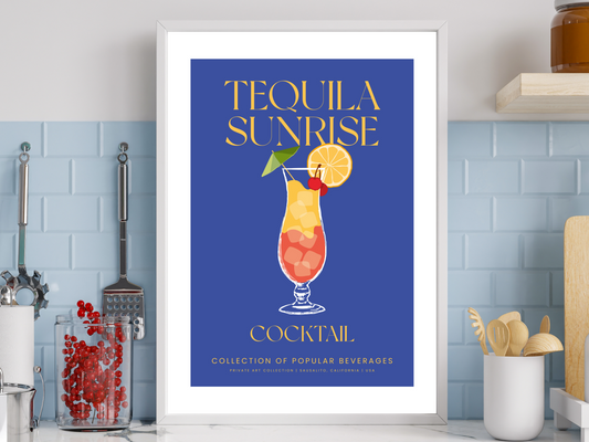 Tequila Sunrise Cocktail