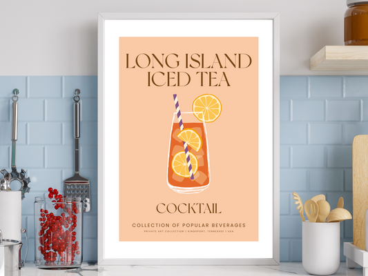 Long Island Iced Tea Cocktail