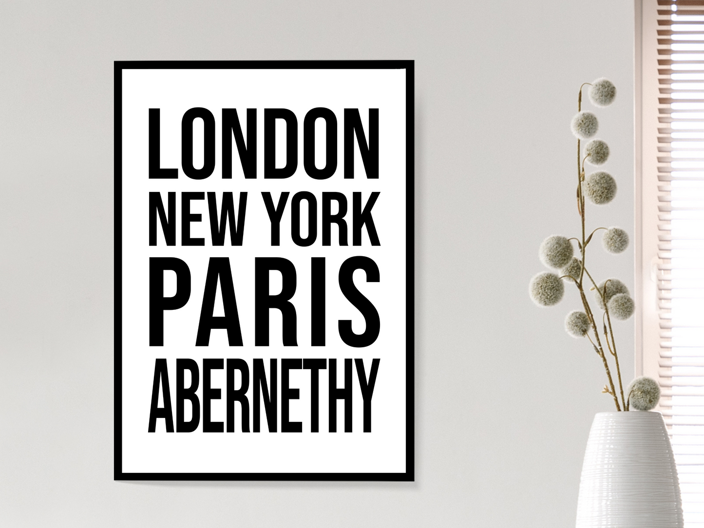 Abernethy Bold Print