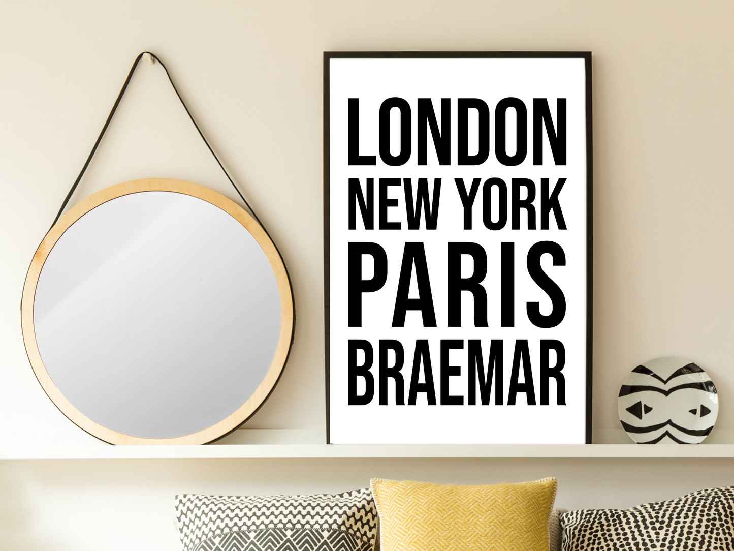 Braemar Bold Print