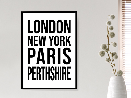 Perthshire Bold Print