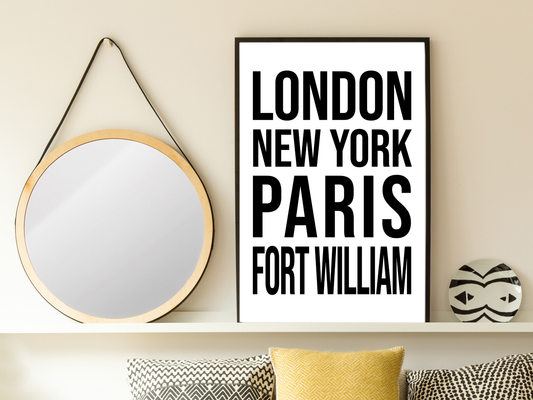 Fort William Bold Print