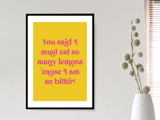 Bitter Lemons | Funky