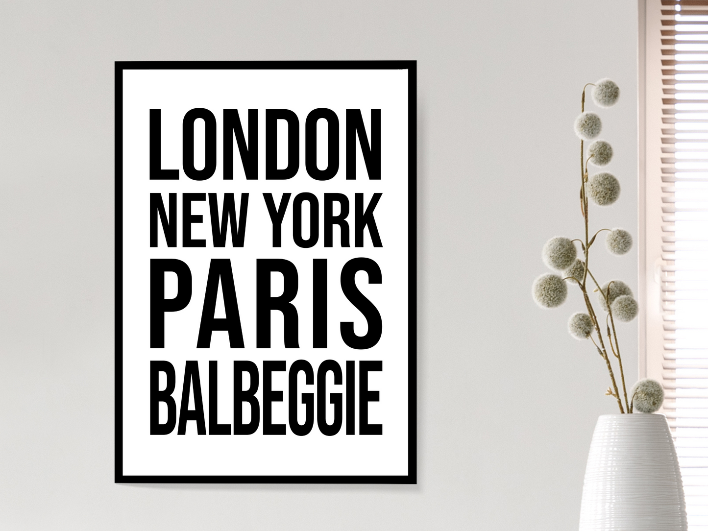 Balbeggie Bold Print