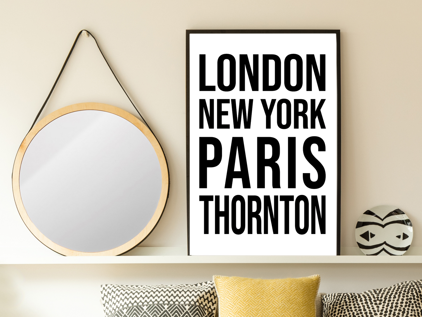 Thornton Bold Print
