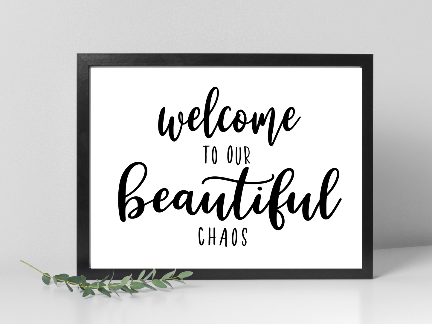 Welcome To Our Beautiful Chaos