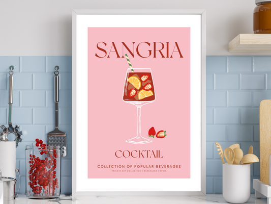 Sangria Sunrise Cocktail