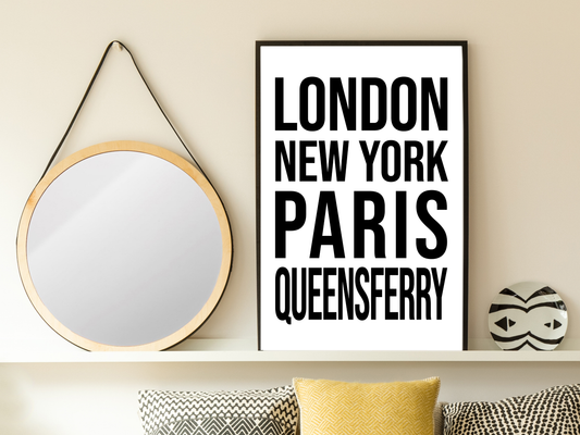 Queensferry Bold Print