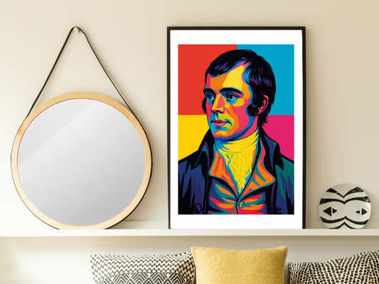 Robert Burns Pop Art