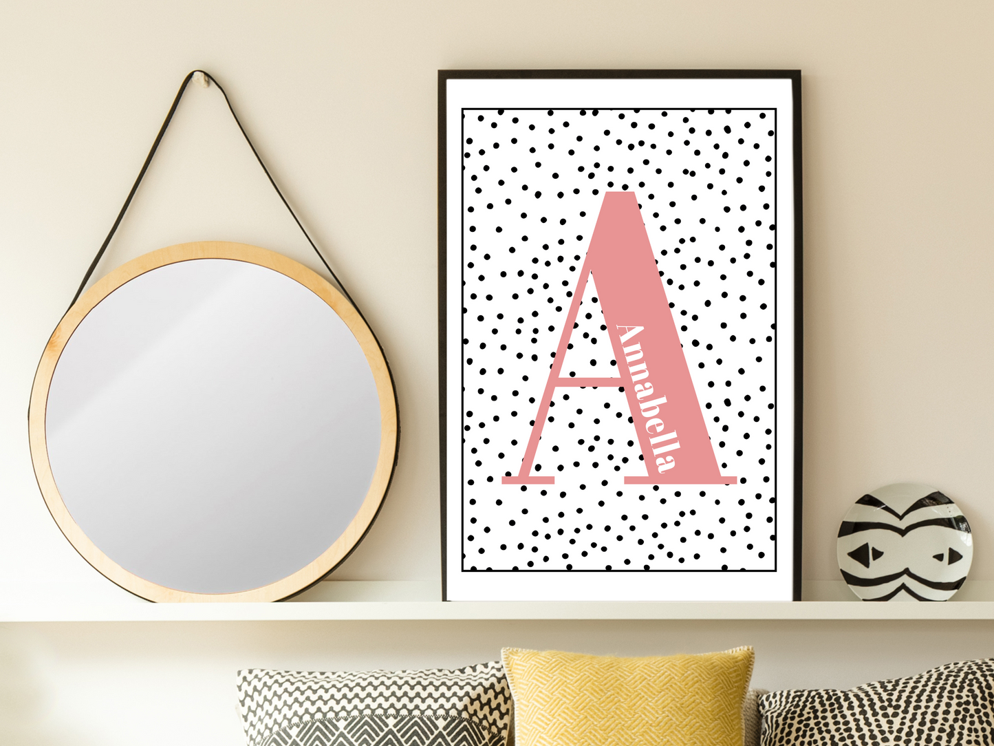 Polka Personalised Initial