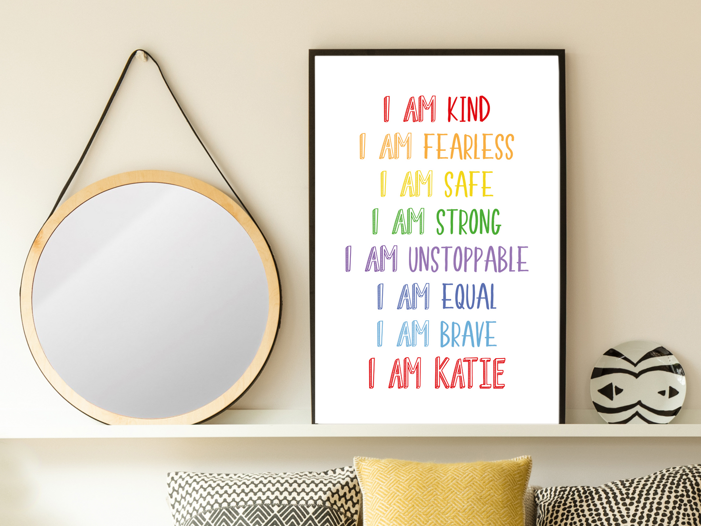 I Am Rainbow Personalised
