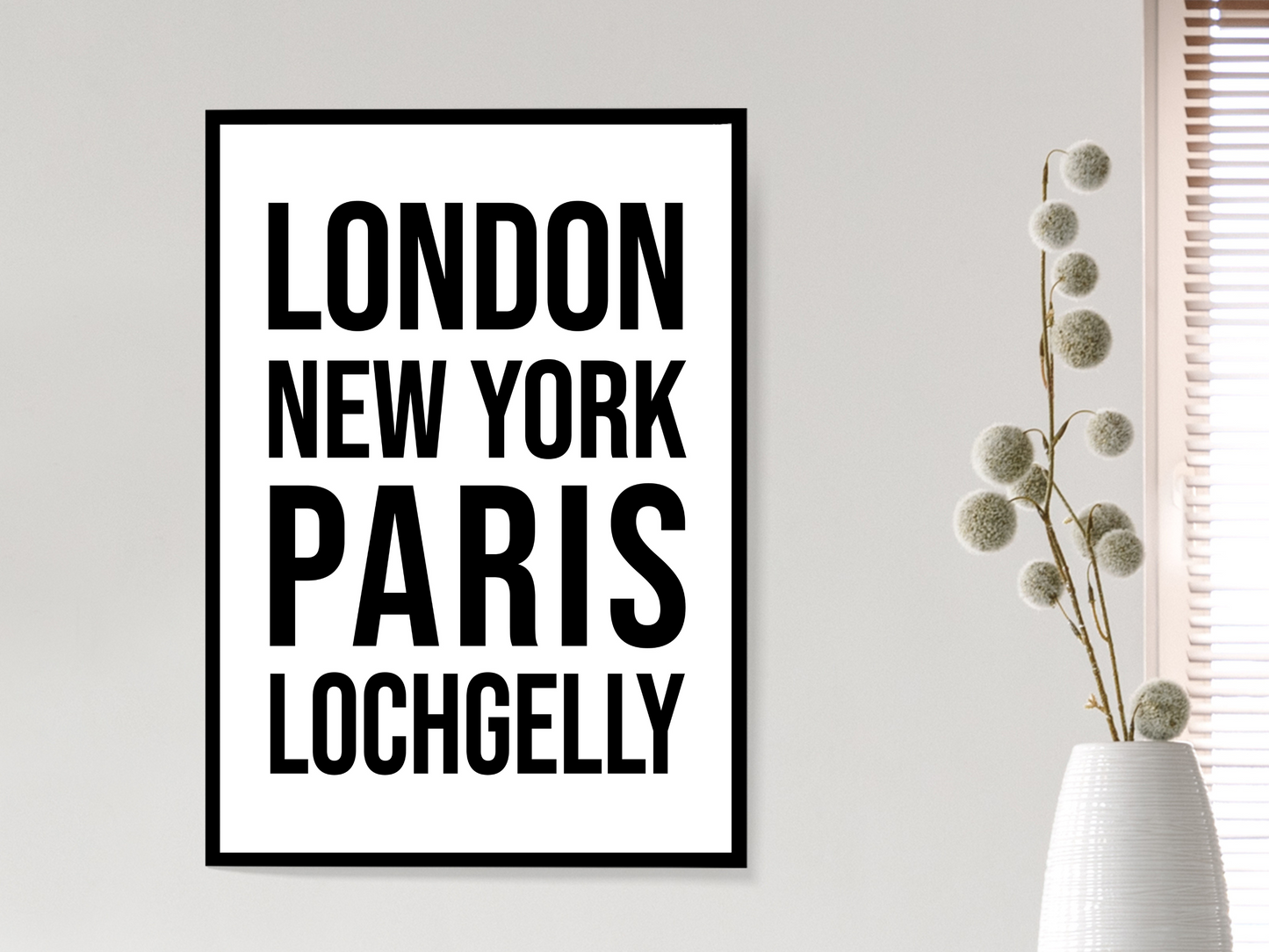 Lochgelly Bold Print