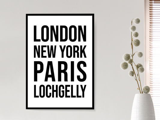 Lochgelly Bold Print