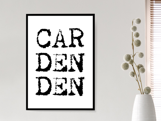 Car Den Den Kirkcaldy Print