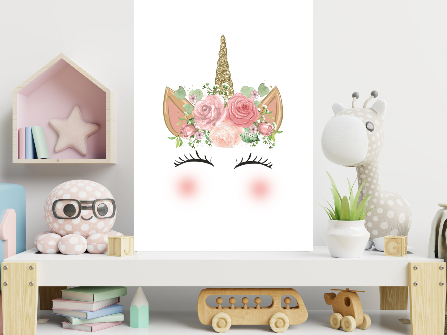 Floral Unicorn