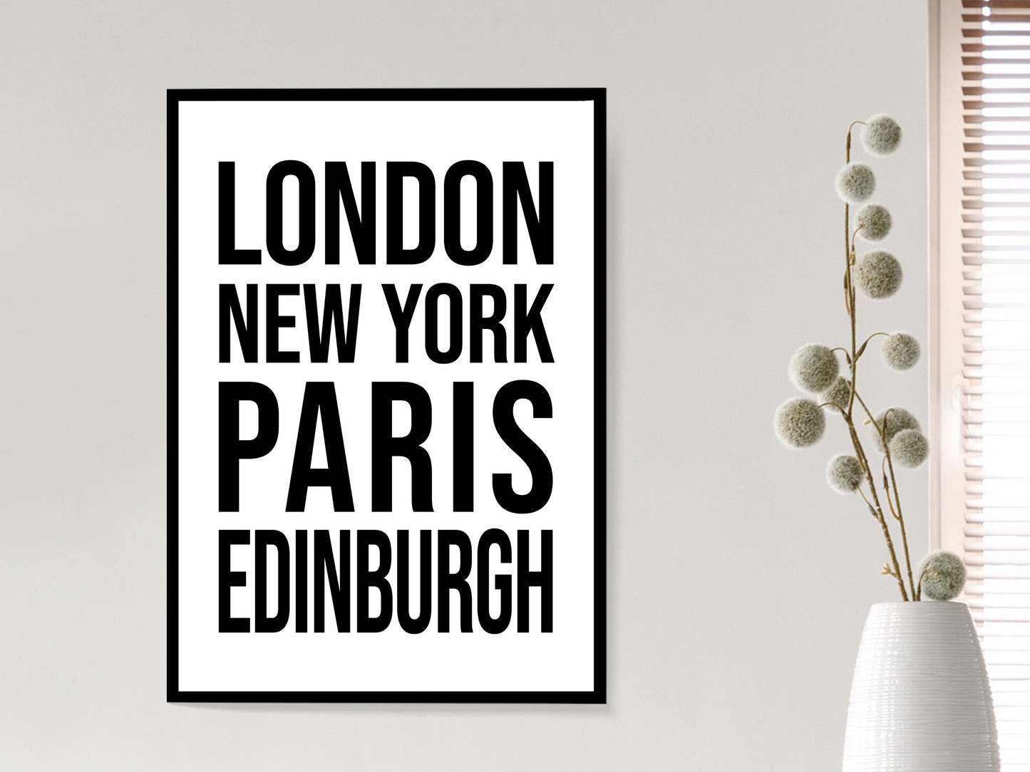 Edinburgh Bold Print