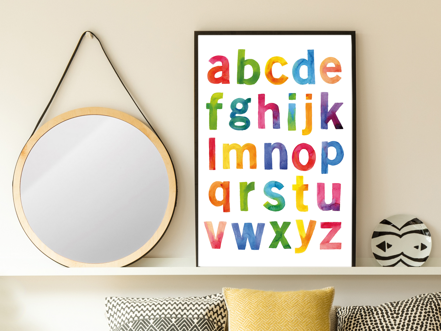 Watercolour Alphabet