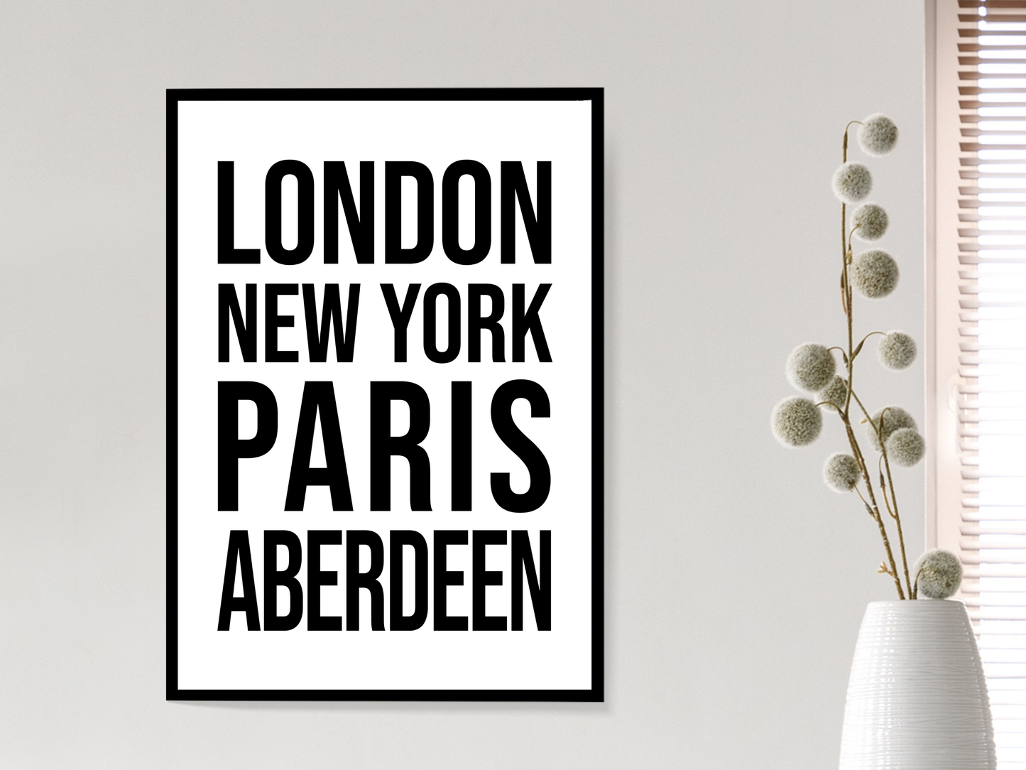 Aberdeen Bold Print