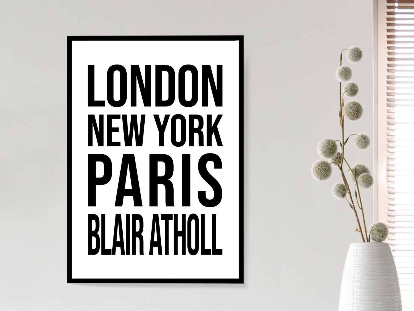 Blair Atholl Bold Print