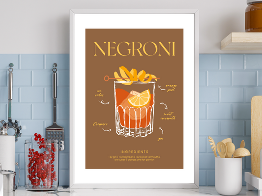 Negroni Brown Cocktail