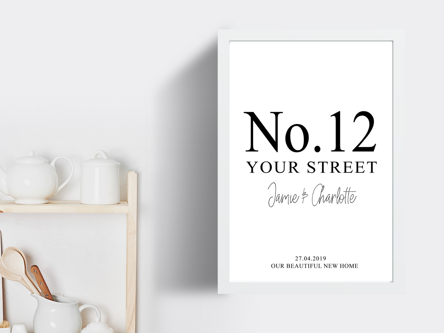 Home Address Personalised Print