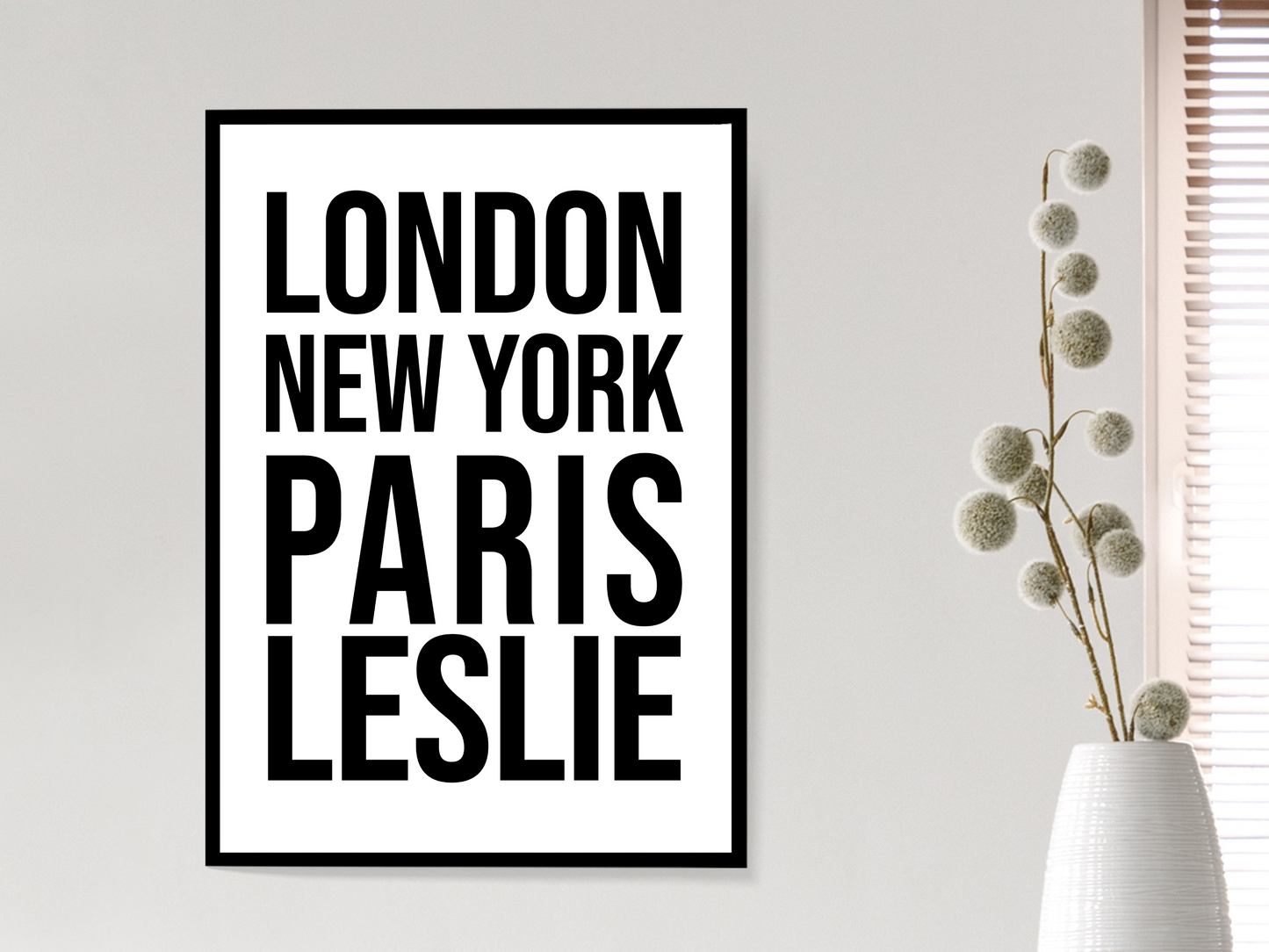 Leslie Bold Print