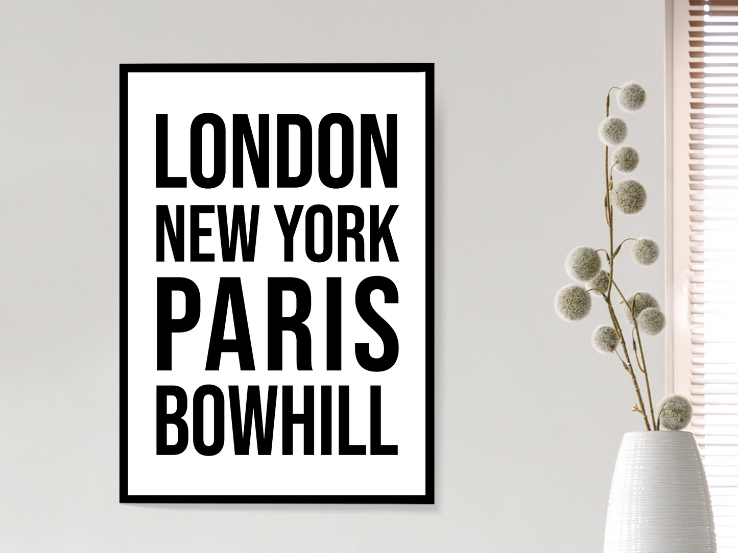 Bowhill Bold Print