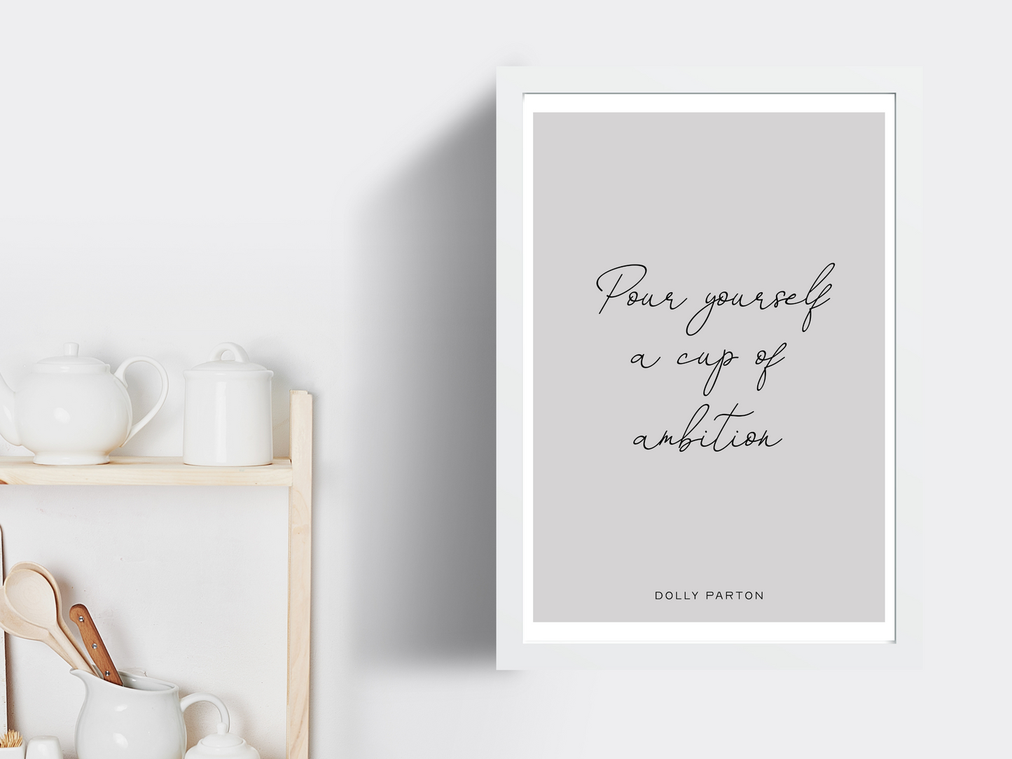 Pour Yourself A Cup Of Ambition