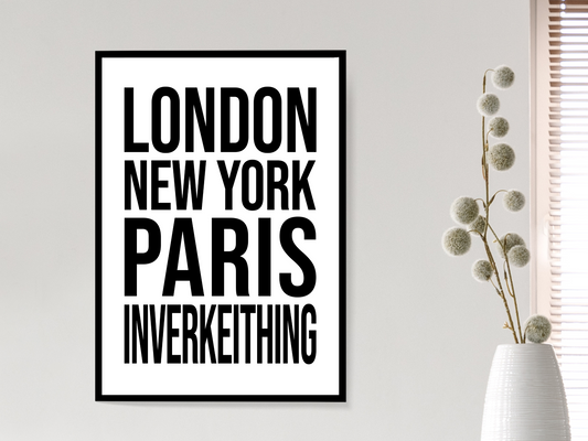 Inverkeithing Bold Print