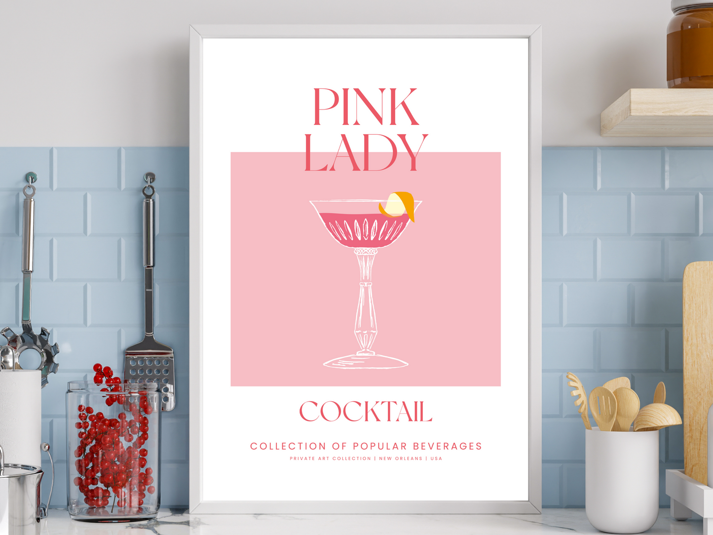 Pink Lady Cocktail