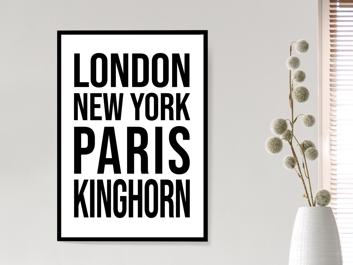 Kinghorn Bold Print