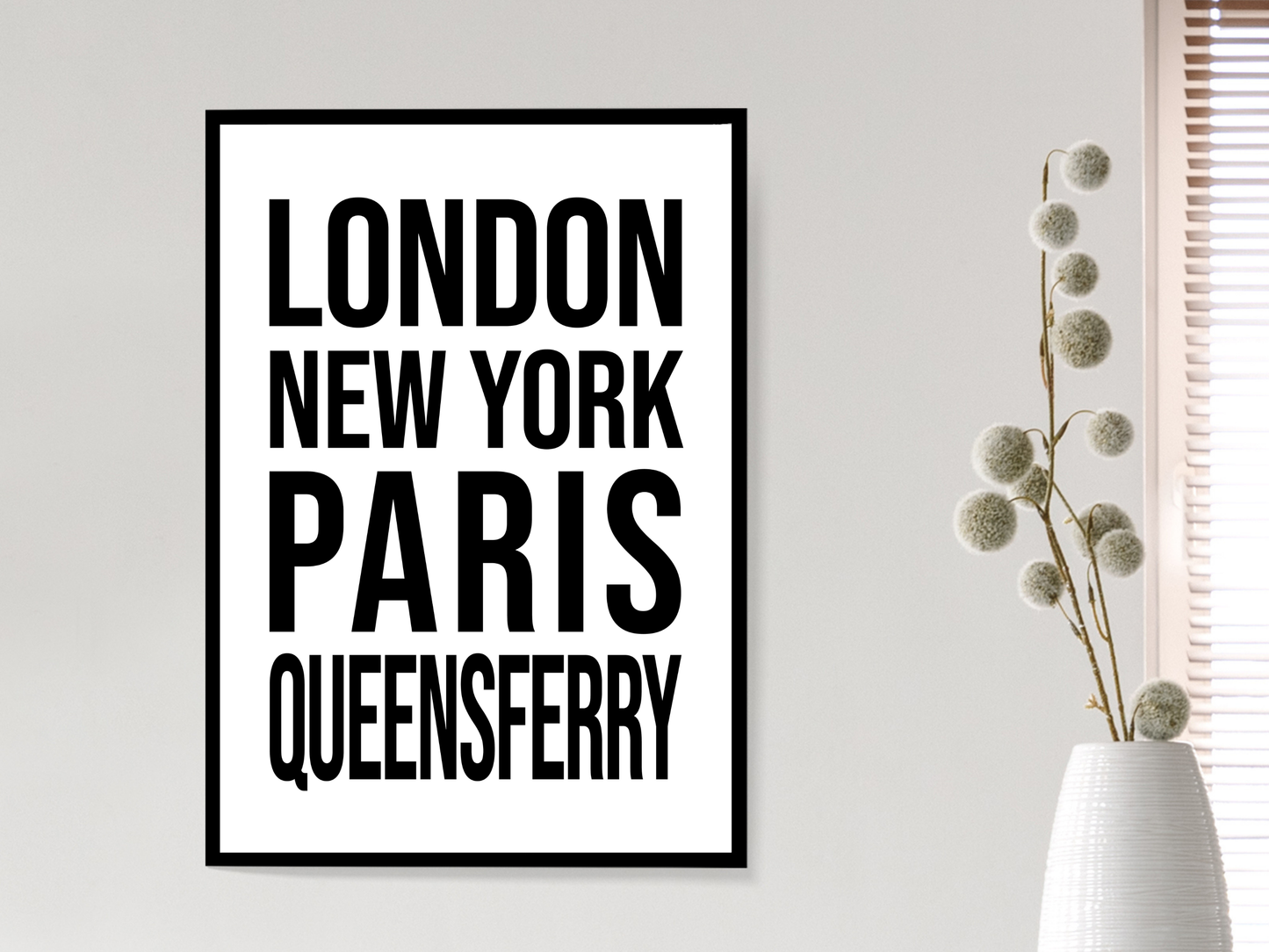 Queensferry Bold Print
