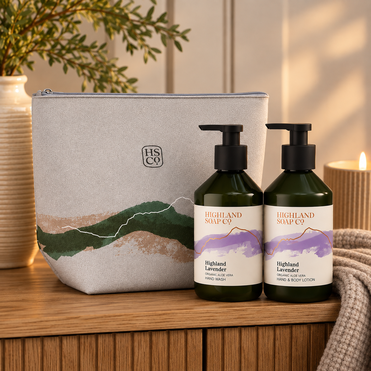 Highland Lavender | Hand Care Gift Set | Highland Soap Co.