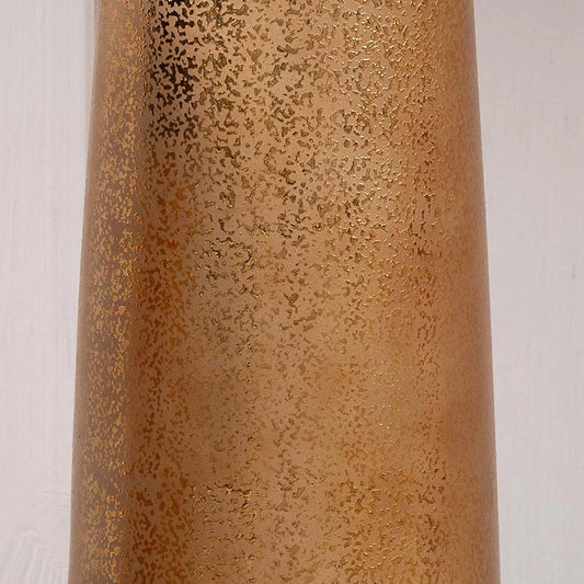 Black & Gold Textured Ceramic Vase (Medium)
