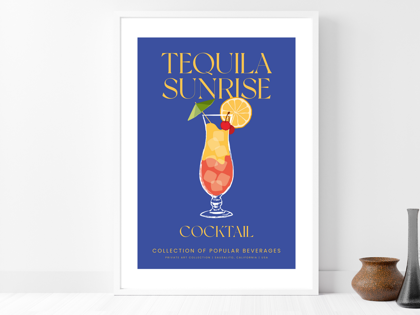 Tequila Sunrise Cocktail