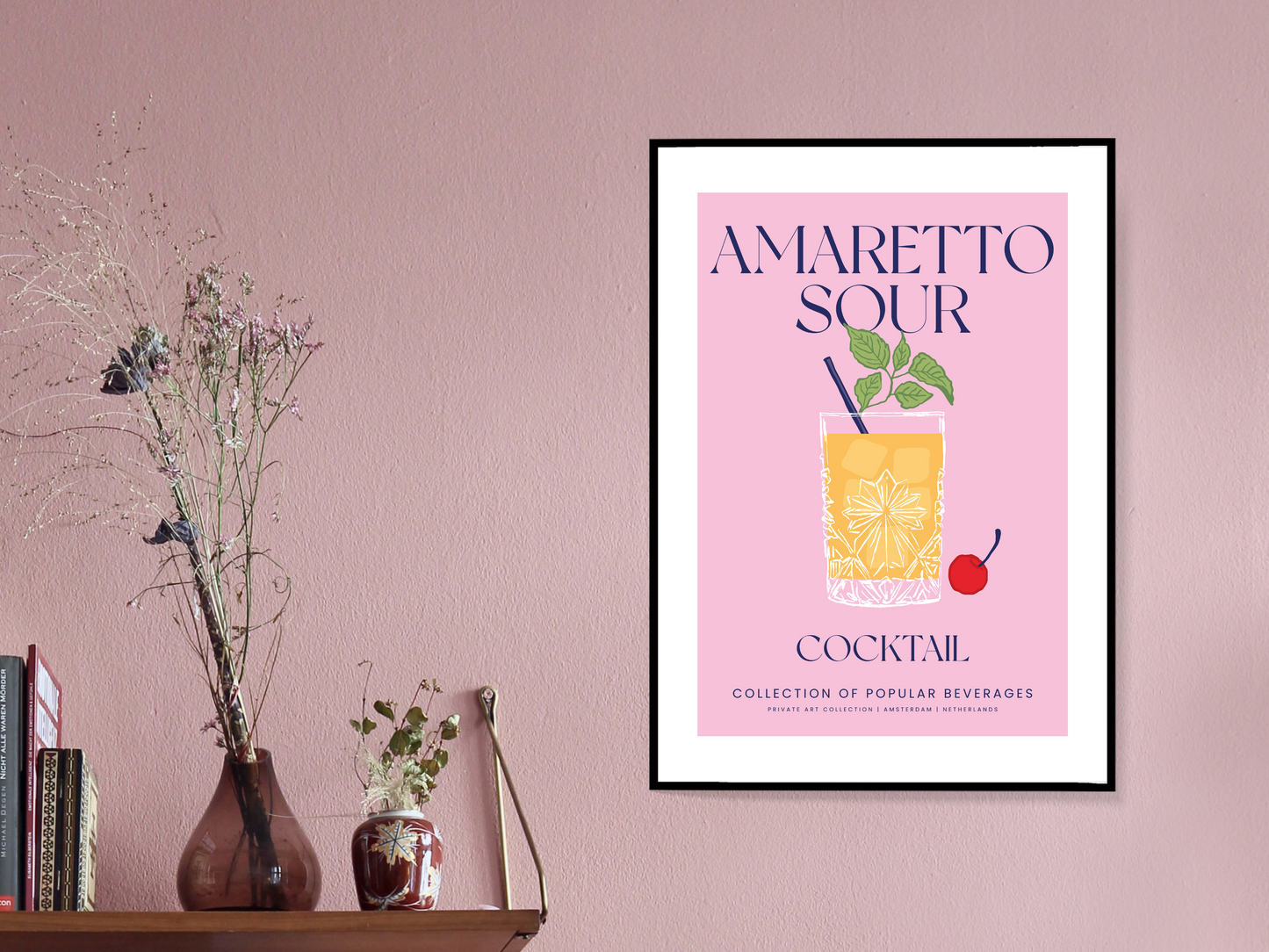 Amaretto Sour Cocktail