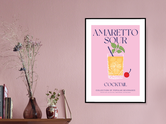 Amaretto Sour Cocktail